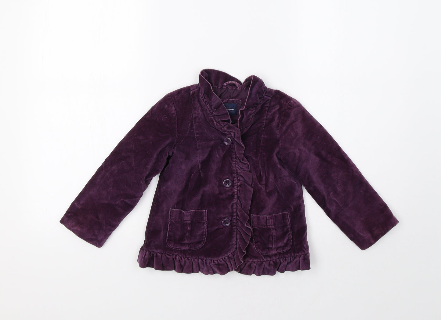 Gap Girls Purple   Jacket Blazer Size 4 Years