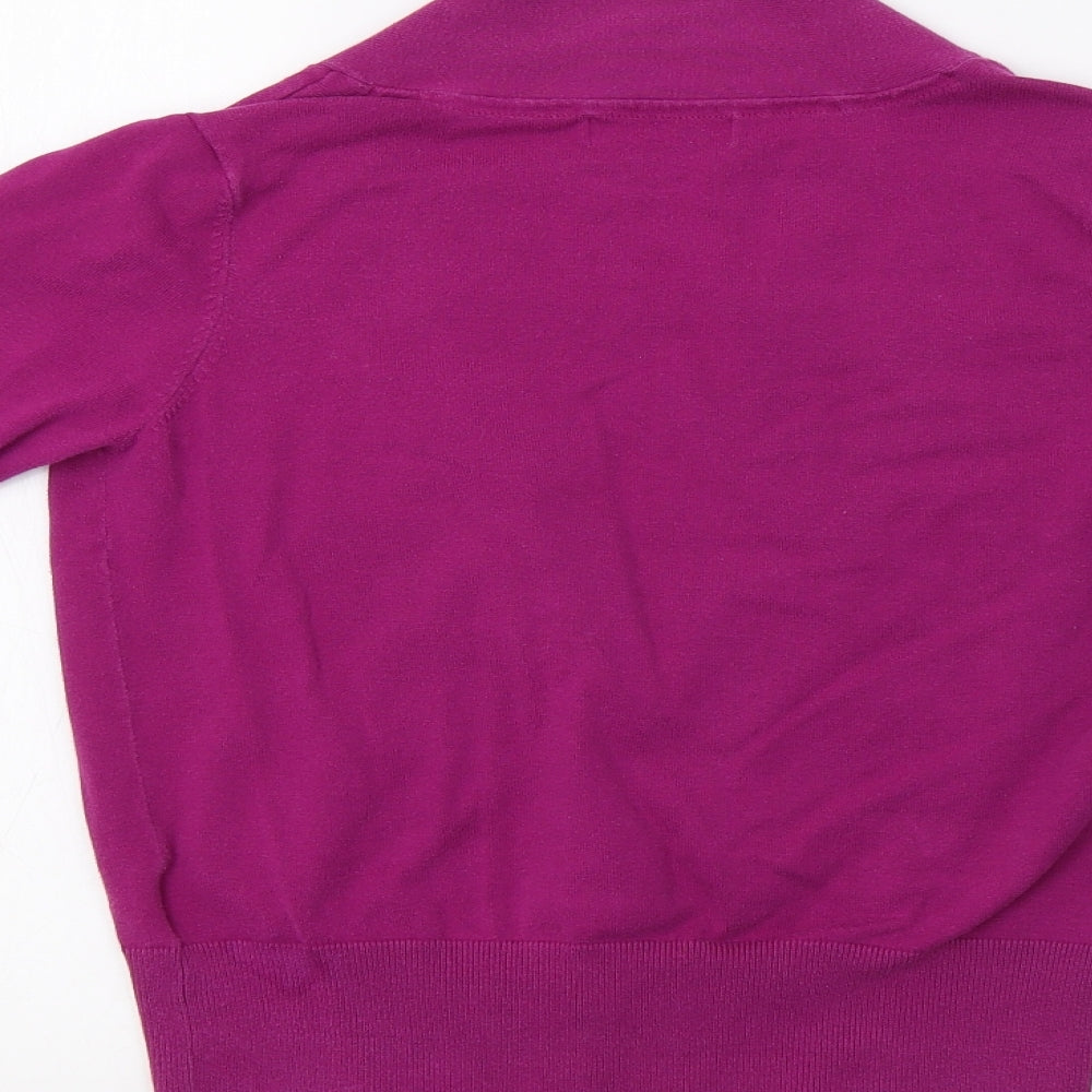 Monsoon Womens Purple   Cardigan Jumper Size 10