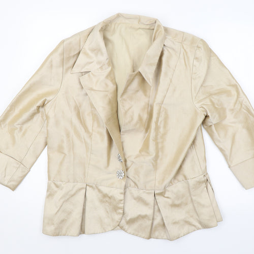 Preworn Womens Gold   Jacket