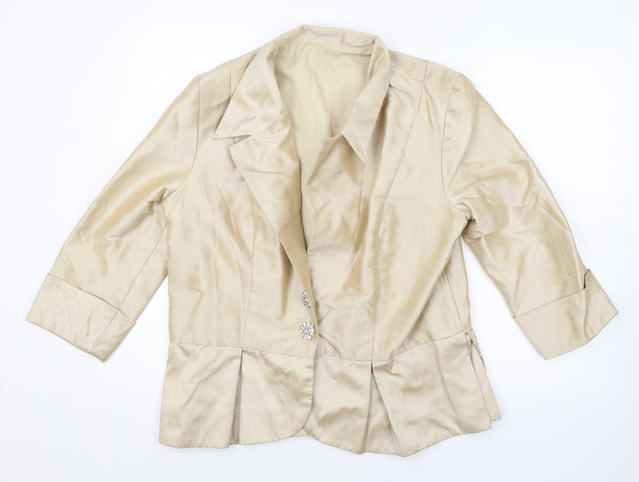 Preworn Womens Gold   Jacket