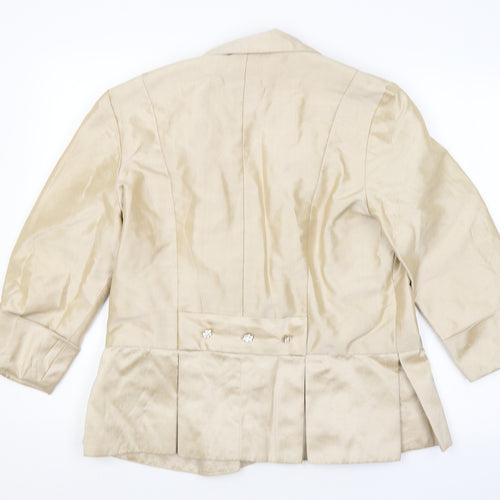 Preworn Womens Gold   Jacket
