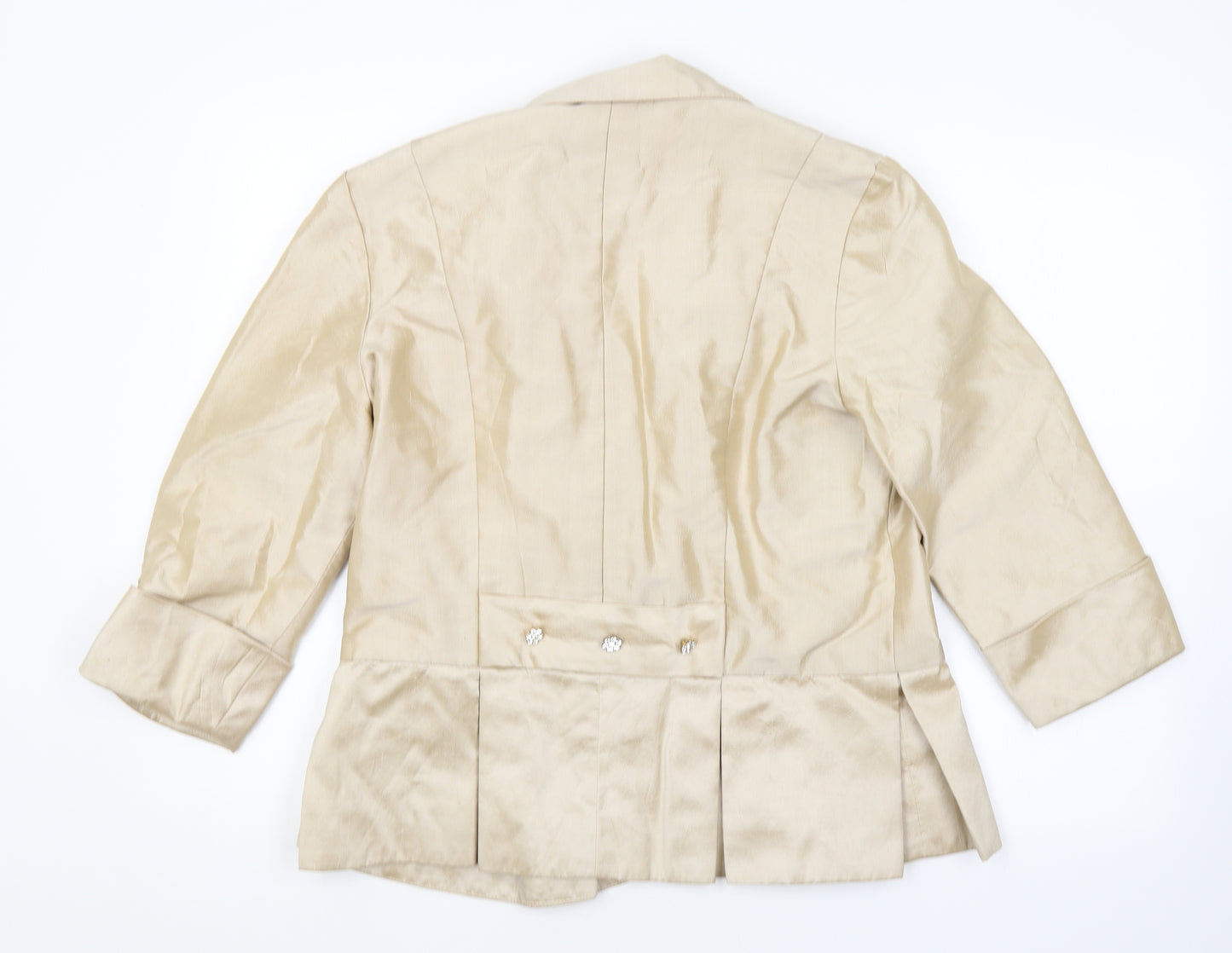 Preworn Womens Gold   Jacket