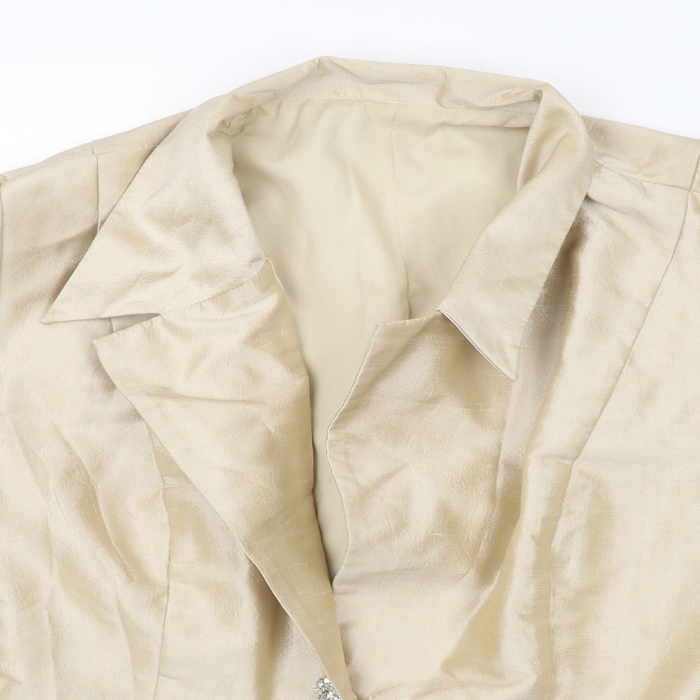 Preworn Womens Gold   Jacket