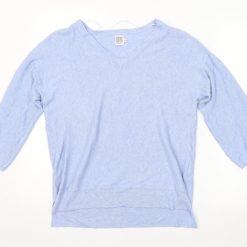 Saint Tropez Clothing Womens Blue   Pullover Jumper Size M