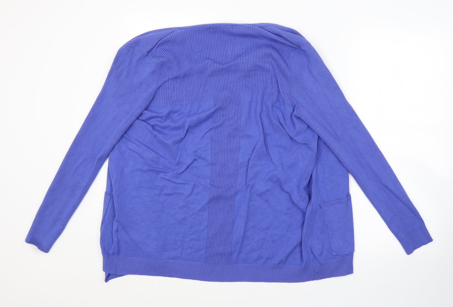 Bonmarché Womens Blue   Cardigan Jumper Size M