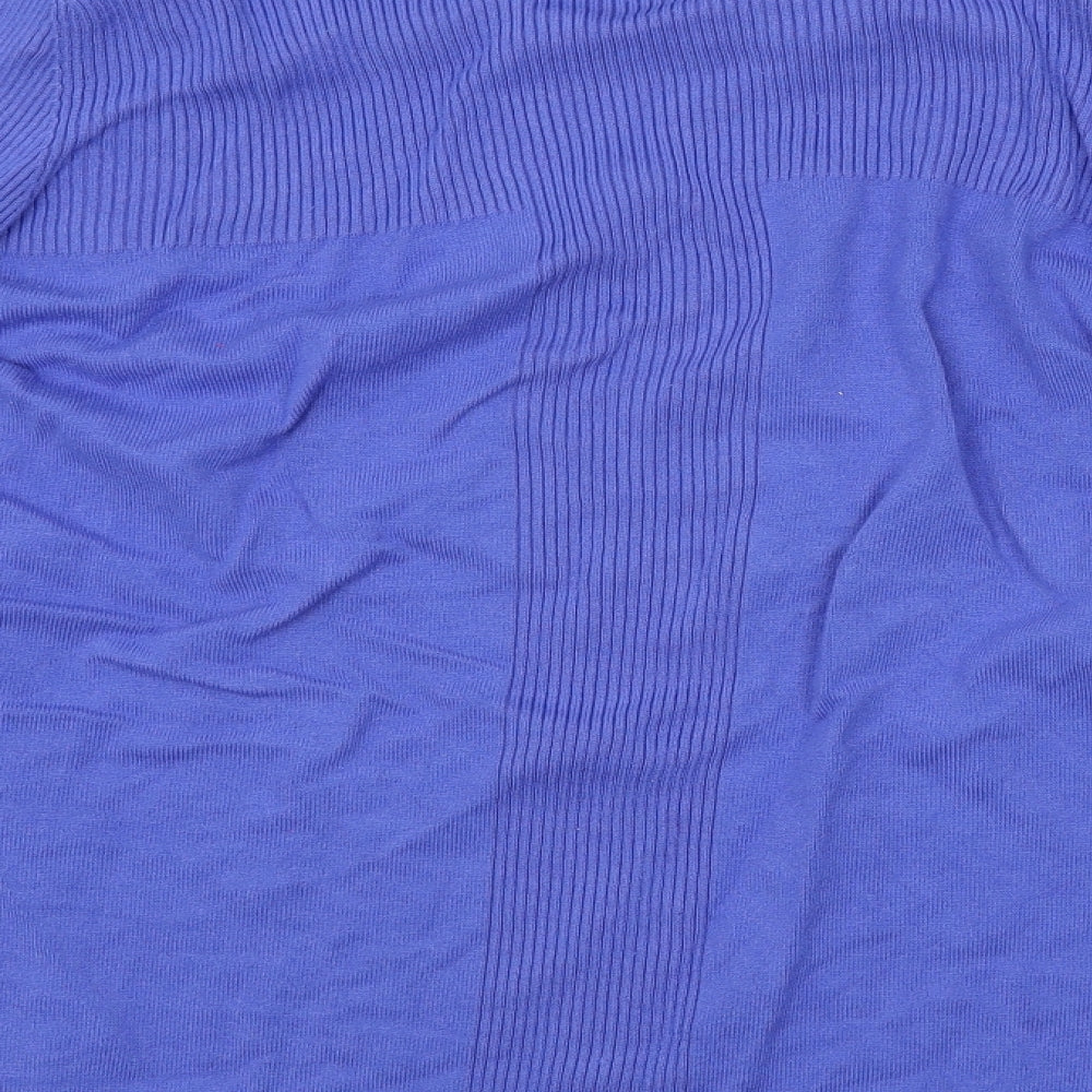Bonmarché Womens Blue   Cardigan Jumper Size M