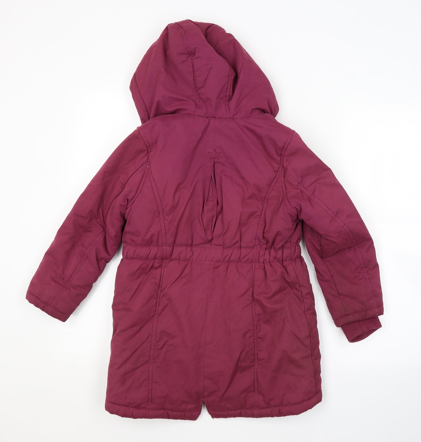 Vertbaudet Girls Purple   Basic Coat Coat Size 8 Years