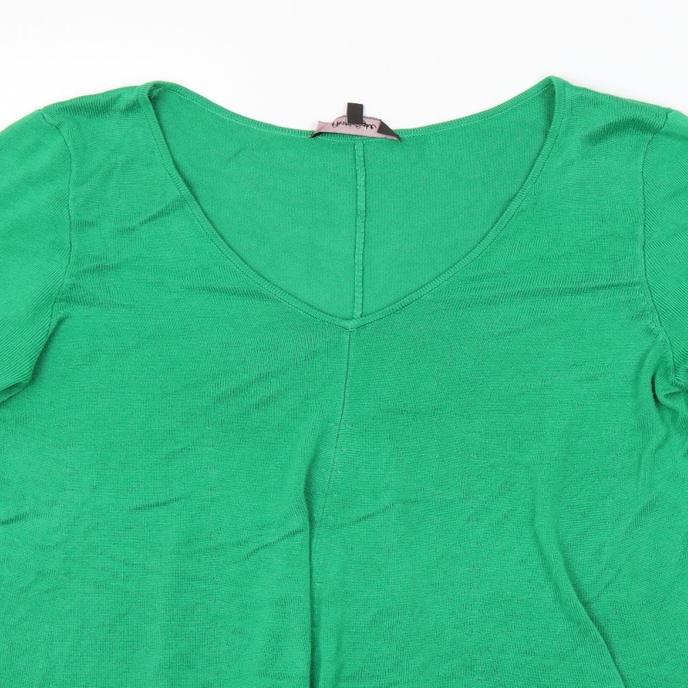 Phase Eight Womens Green   Pullover Jumper Size 16