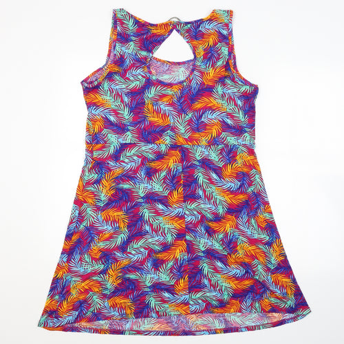 George Womens Multicoloured Floral  Tank Dress  Size 16