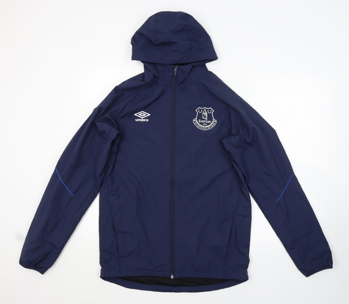 Umbro Womens Blue   Full Zip Hoodie Size S  - EVERTON FC