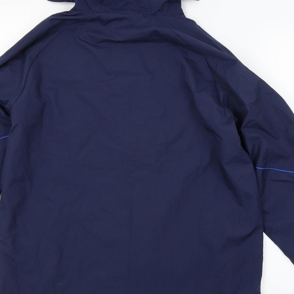 Umbro Womens Blue   Full Zip Hoodie Size S  - EVERTON FC