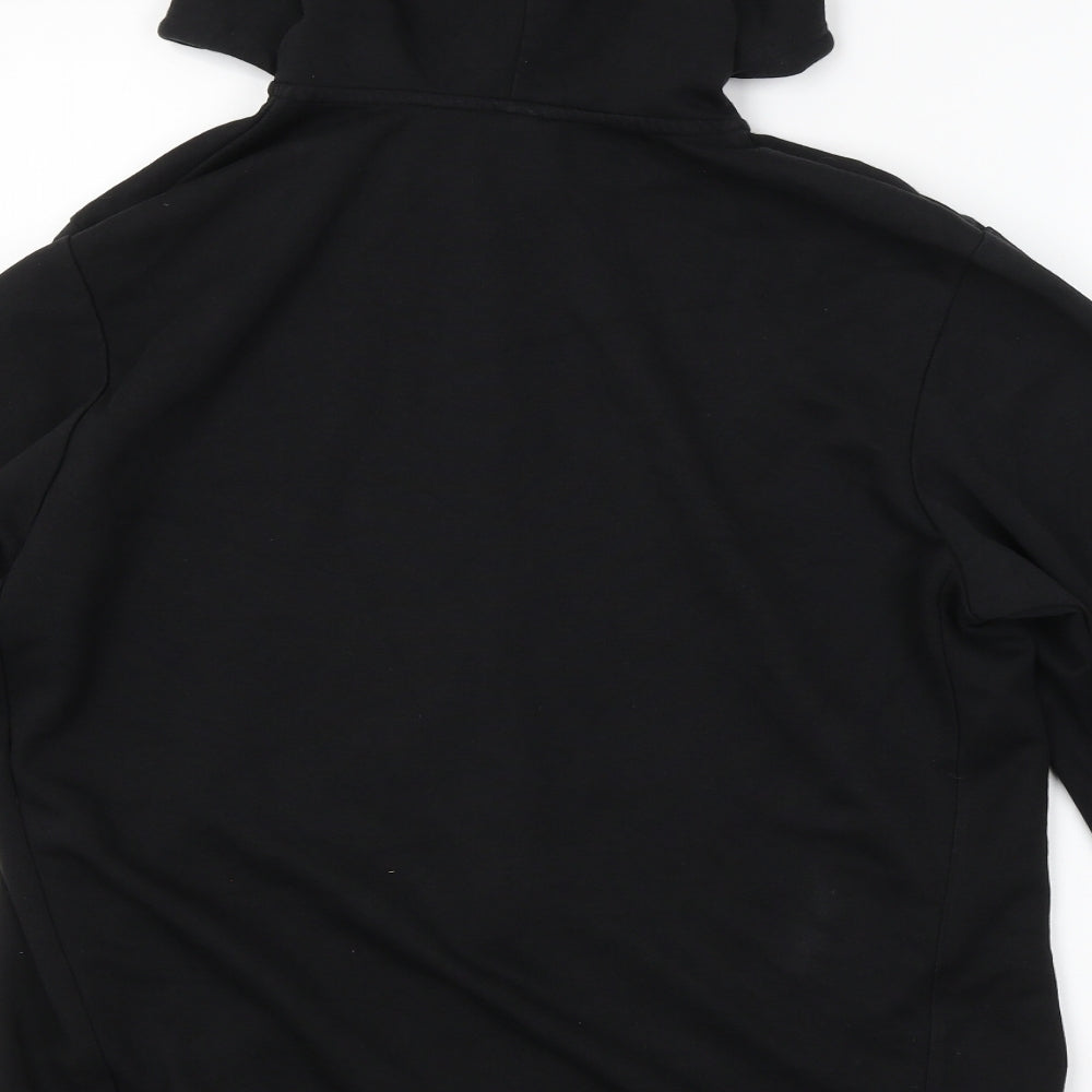 adidas Mens Black   Full Zip Hoodie Size L