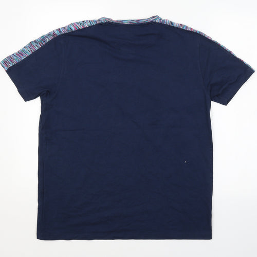 AVENZI Mens Blue    T-Shirt Size L