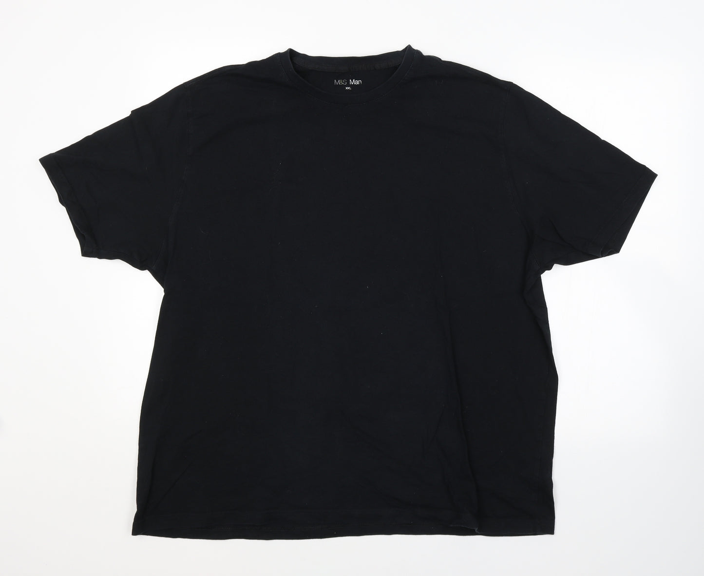 M&S Mens Black    T-Shirt Size 2XL