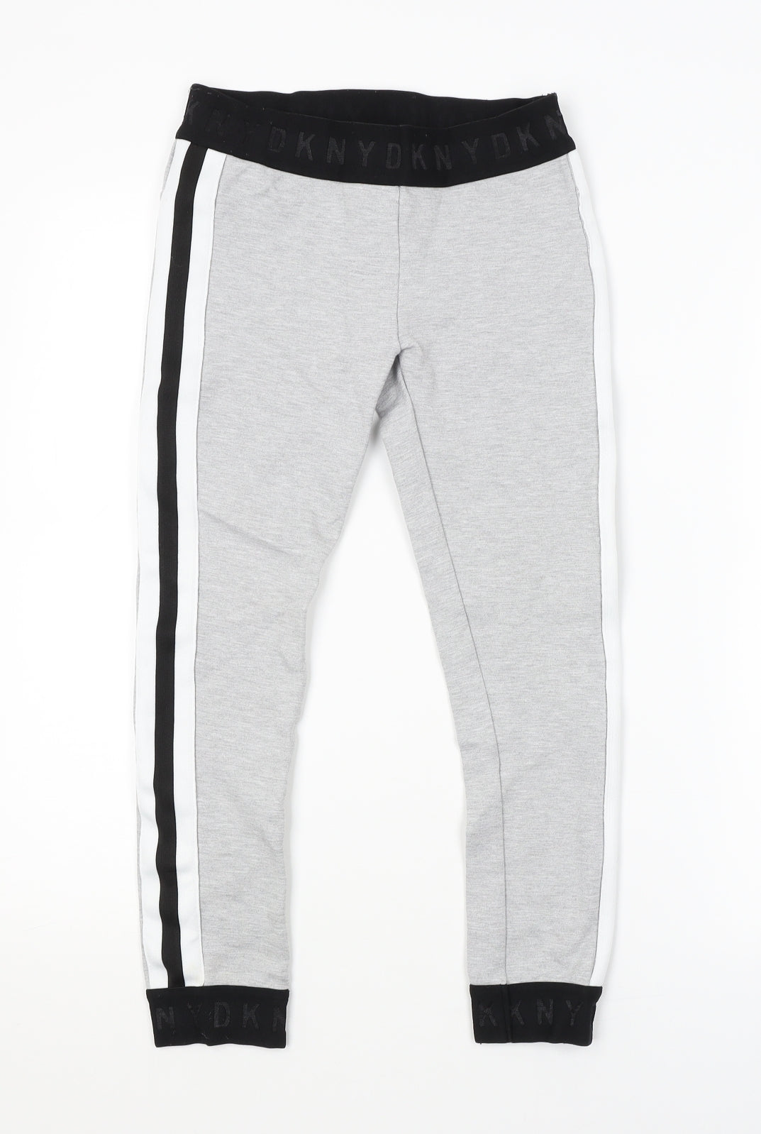 DKNY Womens Grey   Sweatpants Trousers Size 10 L22 in