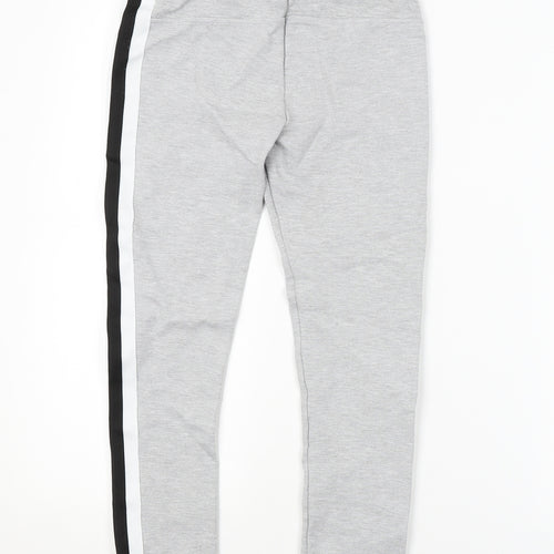 DKNY Womens Grey   Sweatpants Trousers Size 10 L22 in