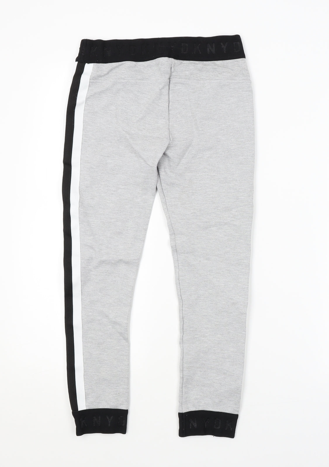 DKNY Womens Grey   Sweatpants Trousers Size 10 L22 in