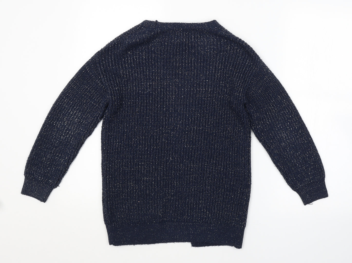 George Girls Blue   Cardigan Jumper Size 7-8 Years