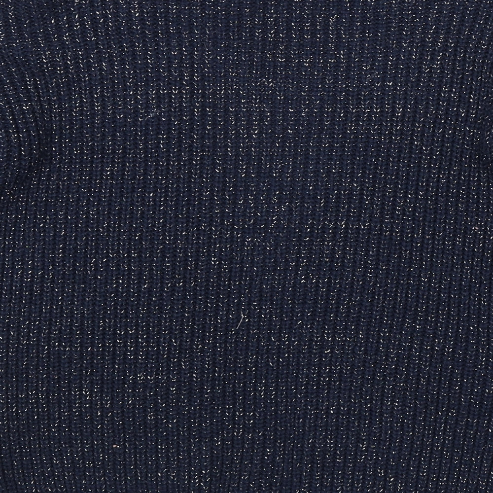 George Girls Blue   Cardigan Jumper Size 7-8 Years
