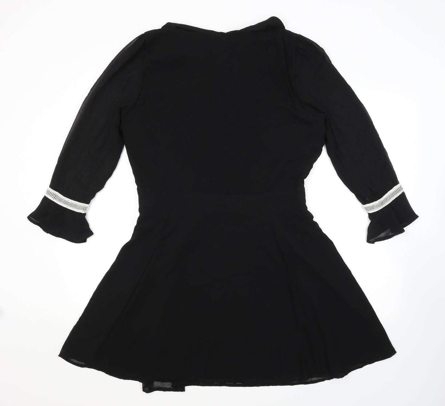 Miss Selfridge Womens Black   A-Line  Size 16