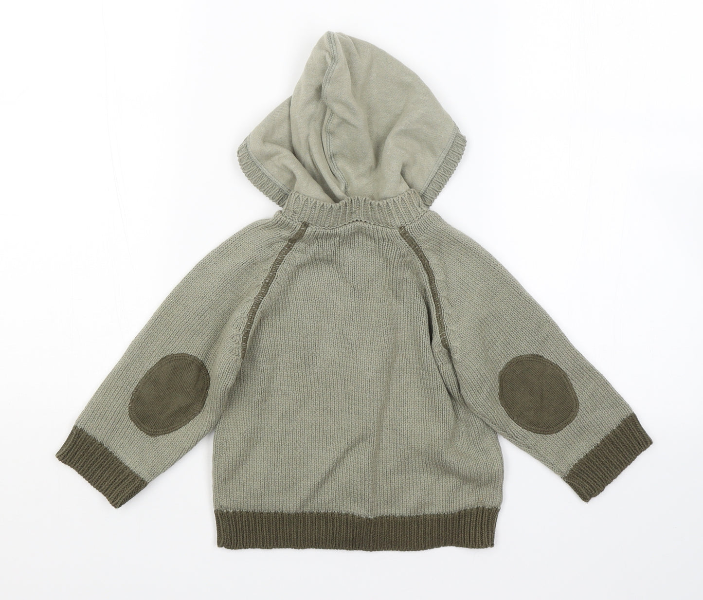 Vertbaudet Baby Green   Basic Coat Coat Size 18 Months