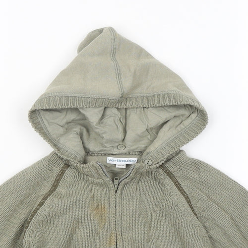 Vertbaudet Baby Green   Basic Coat Coat Size 18 Months