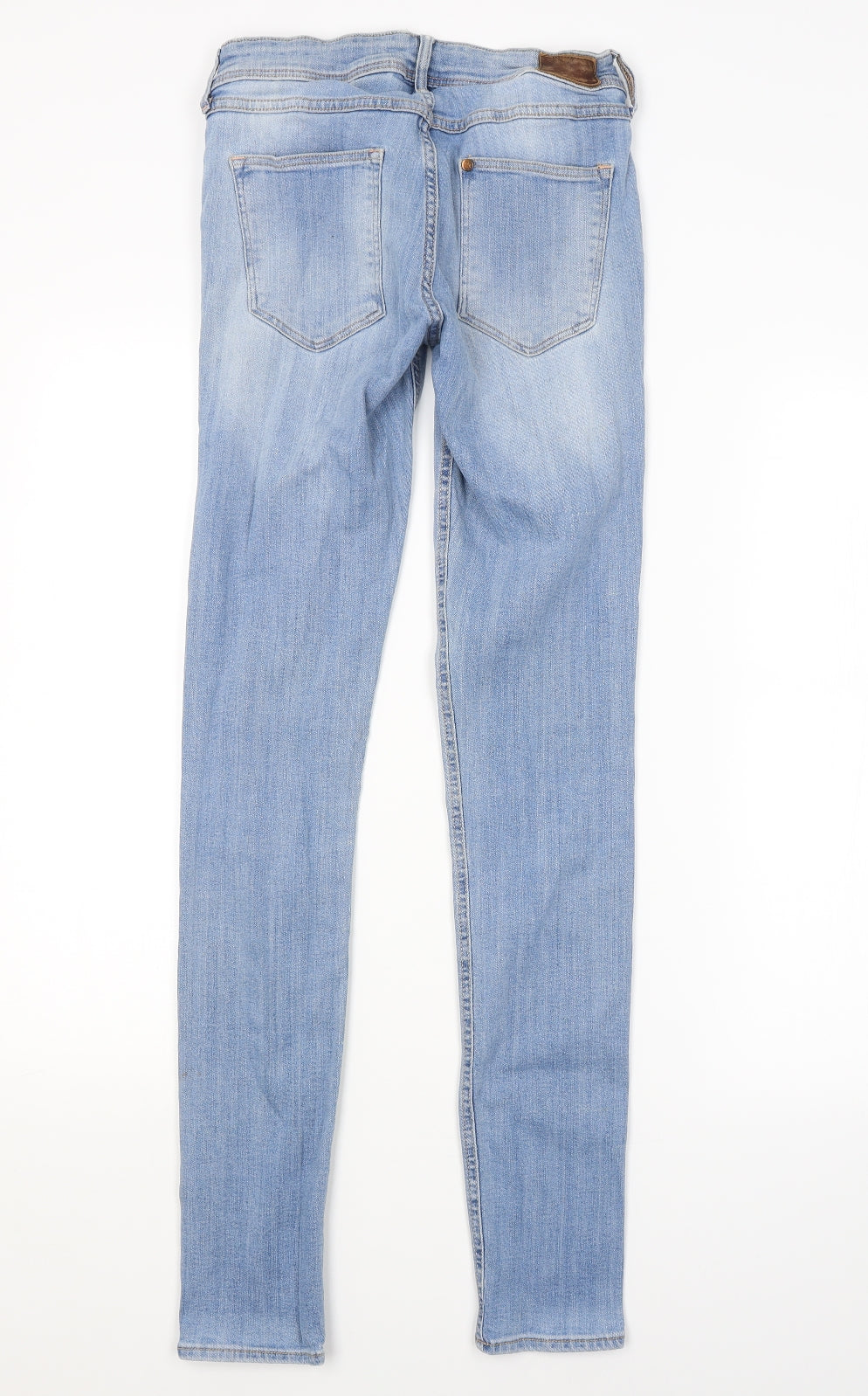 H&M Womens Blue   Skinny Jeans  L32 in