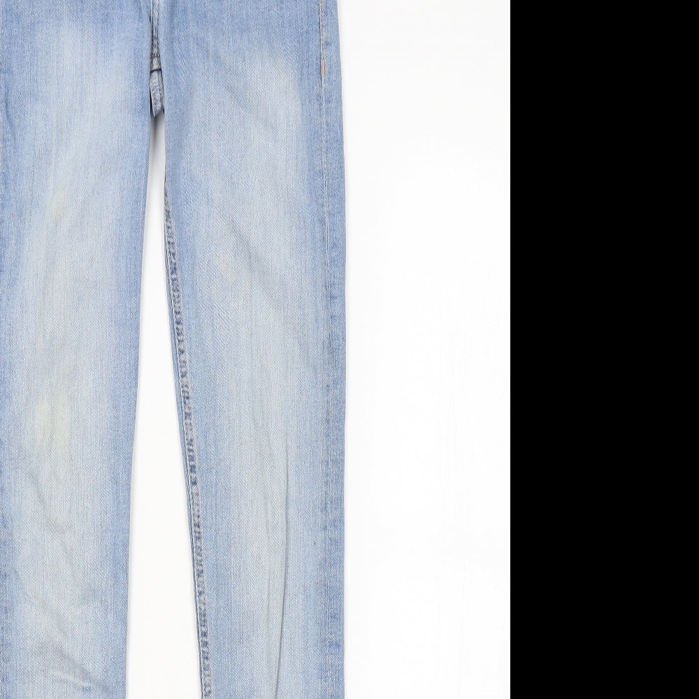 H&M Womens Blue   Skinny Jeans  L32 in