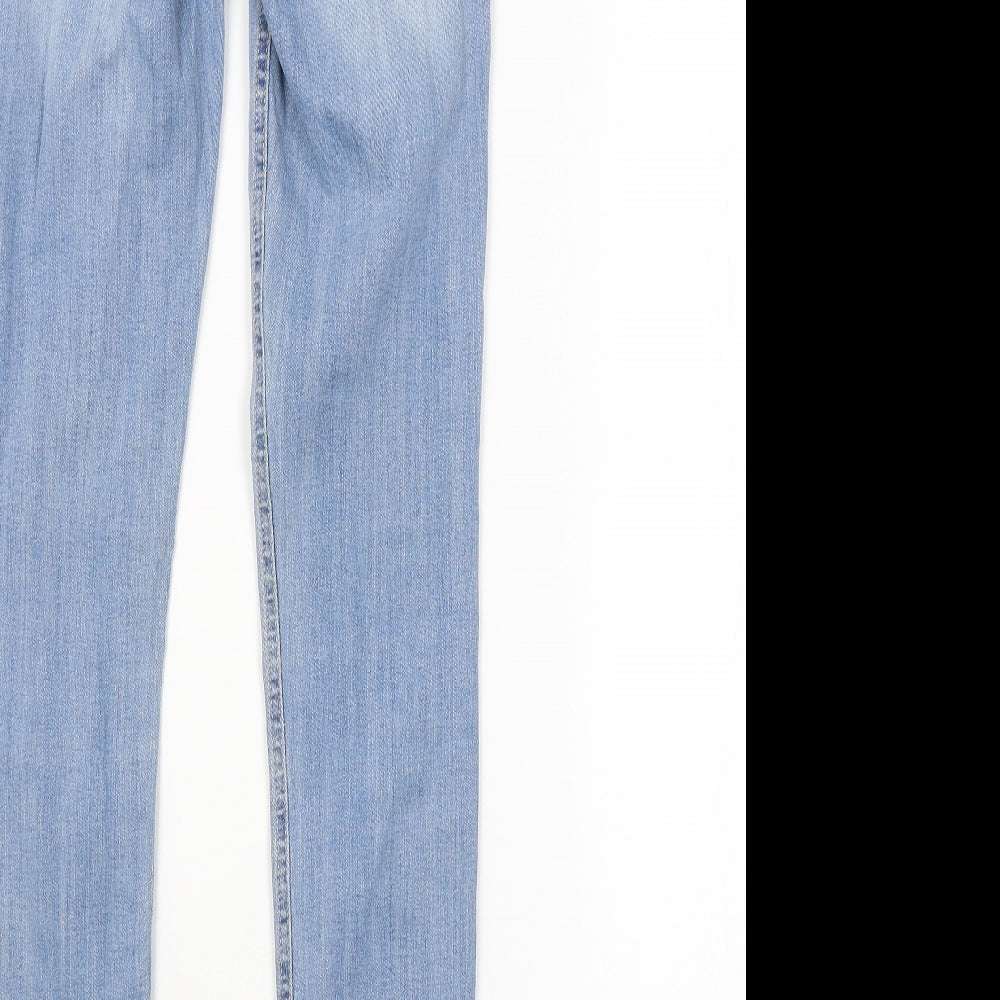 H&M Womens Blue   Skinny Jeans  L32 in
