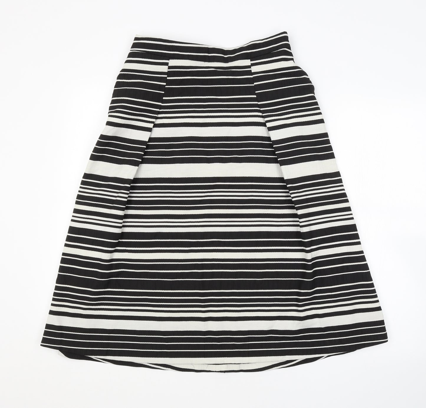 Miss Selfridge Womens Multicoloured Striped  A-Line Skirt Size 10