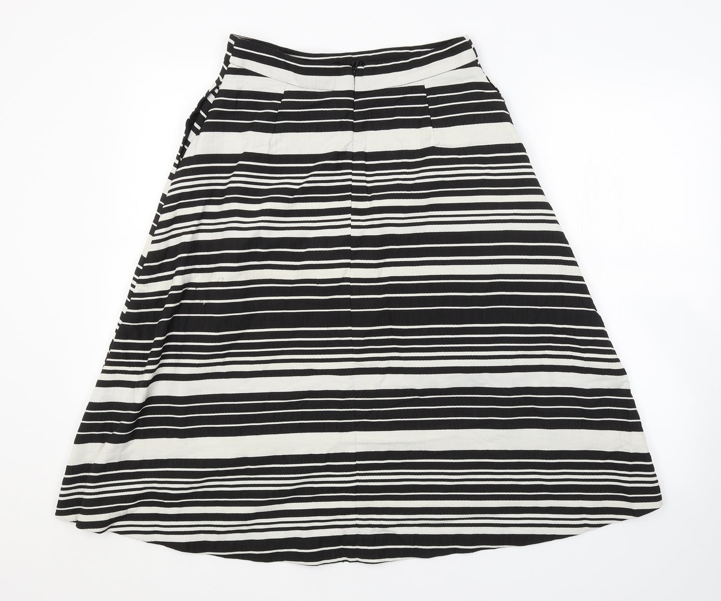 Miss Selfridge Womens Multicoloured Striped  A-Line Skirt Size 10