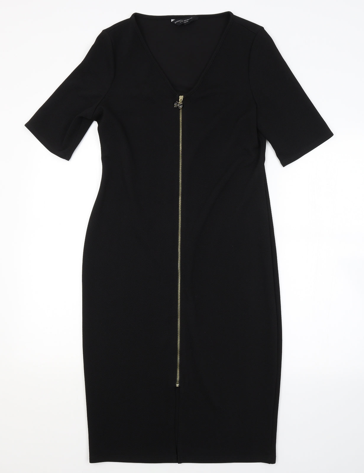 Dorothy Perkins Womens Black   Pencil Dress  Size 14