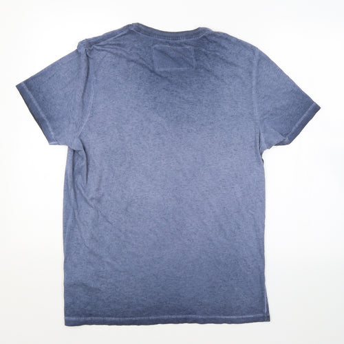 True Religion Mens Blue    T-Shirt Size L
