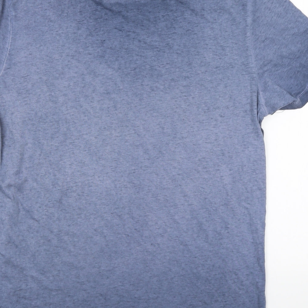 True Religion Mens Blue    T-Shirt Size L
