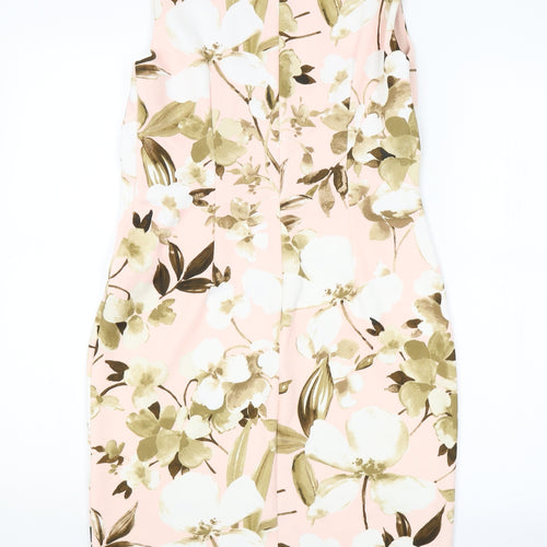 En Focus Studio Womens Pink Paisley  Pencil Dress  Size 6