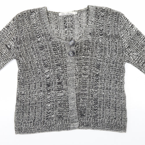 Preworn Womens Grey   Cardigan Jumper Size M