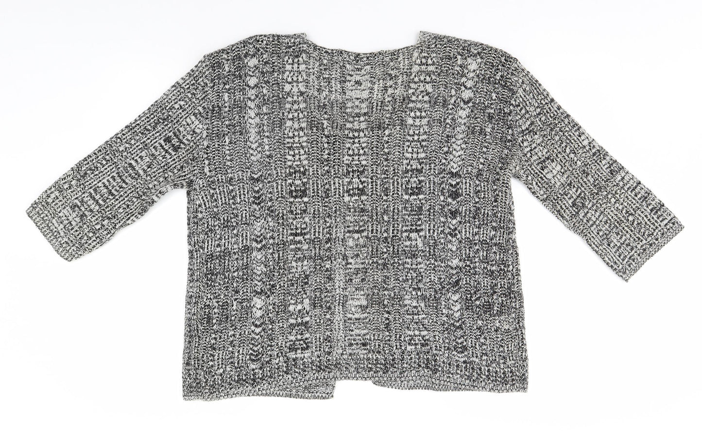 Preworn Womens Grey   Cardigan Jumper Size M