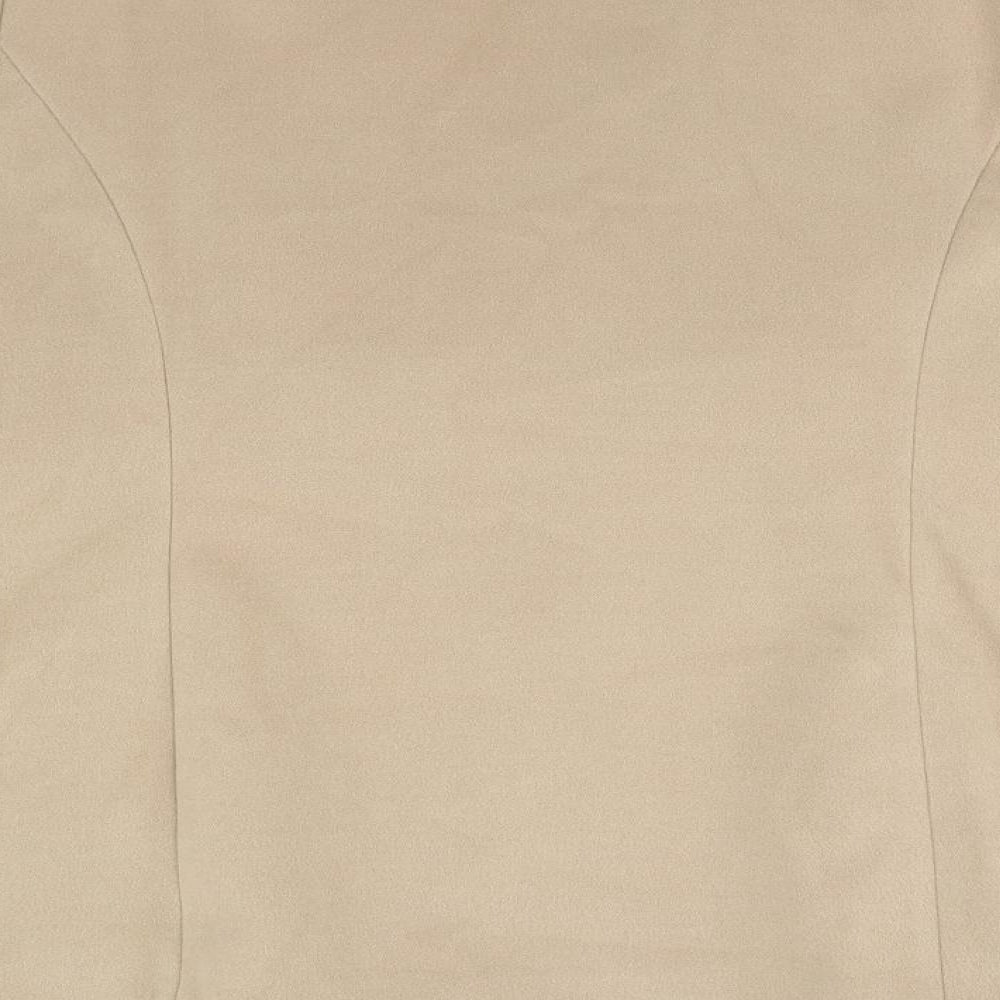 Debenhams Womens Beige   Overcoat Coat Size 20
