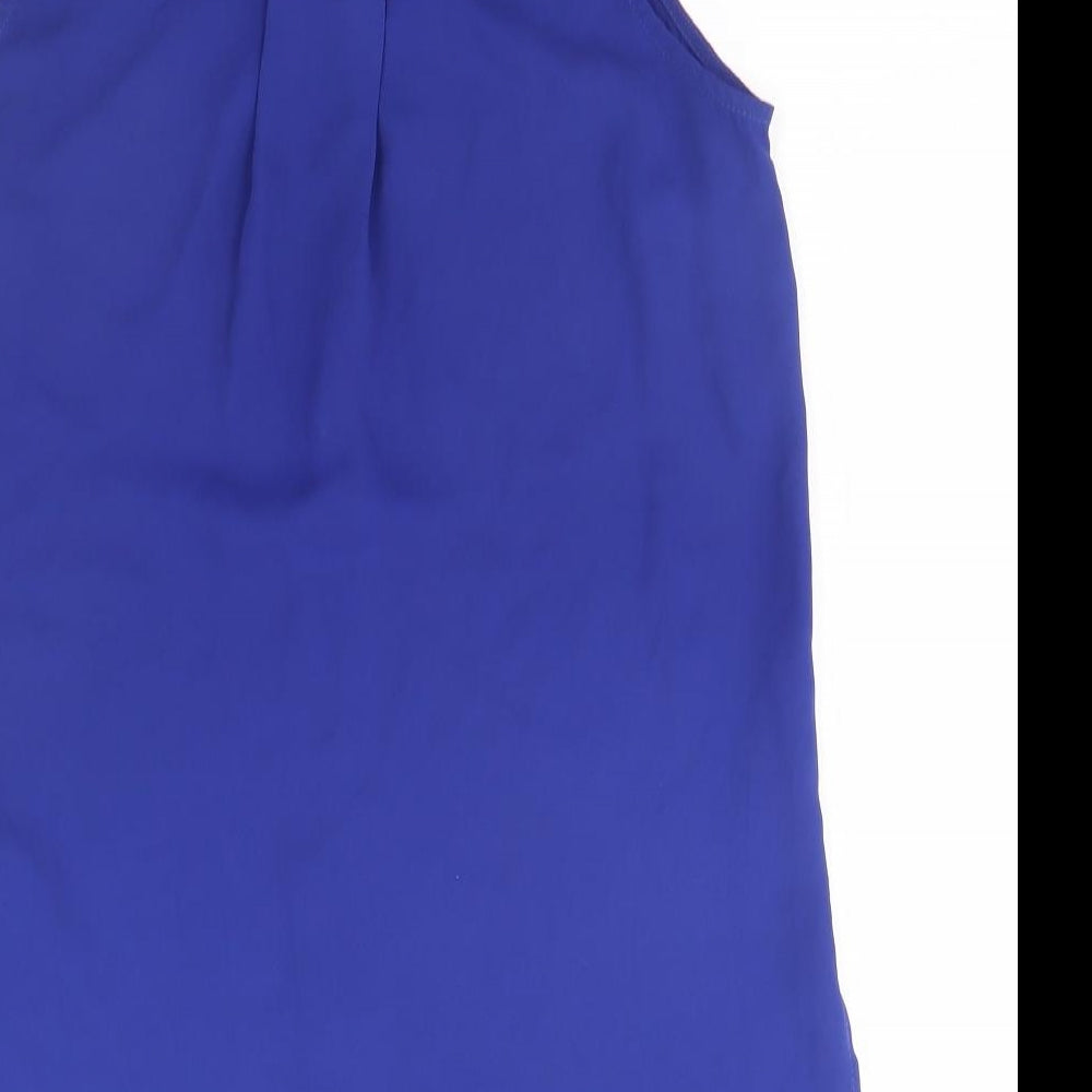 New Look Womens Blue   Basic Tank Size 8