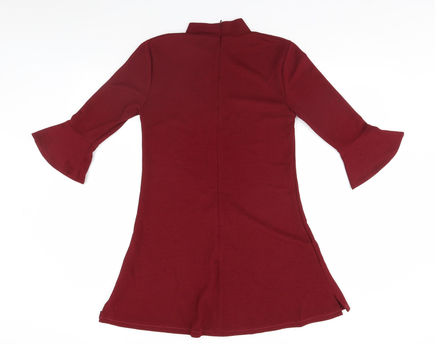 Diffuse Womens Red   Basic Blouse Size 10