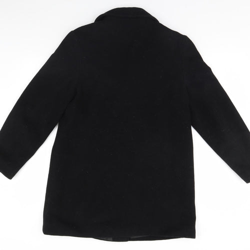 Dorothy Perkins Womens Black   Overcoat Coat Size 12