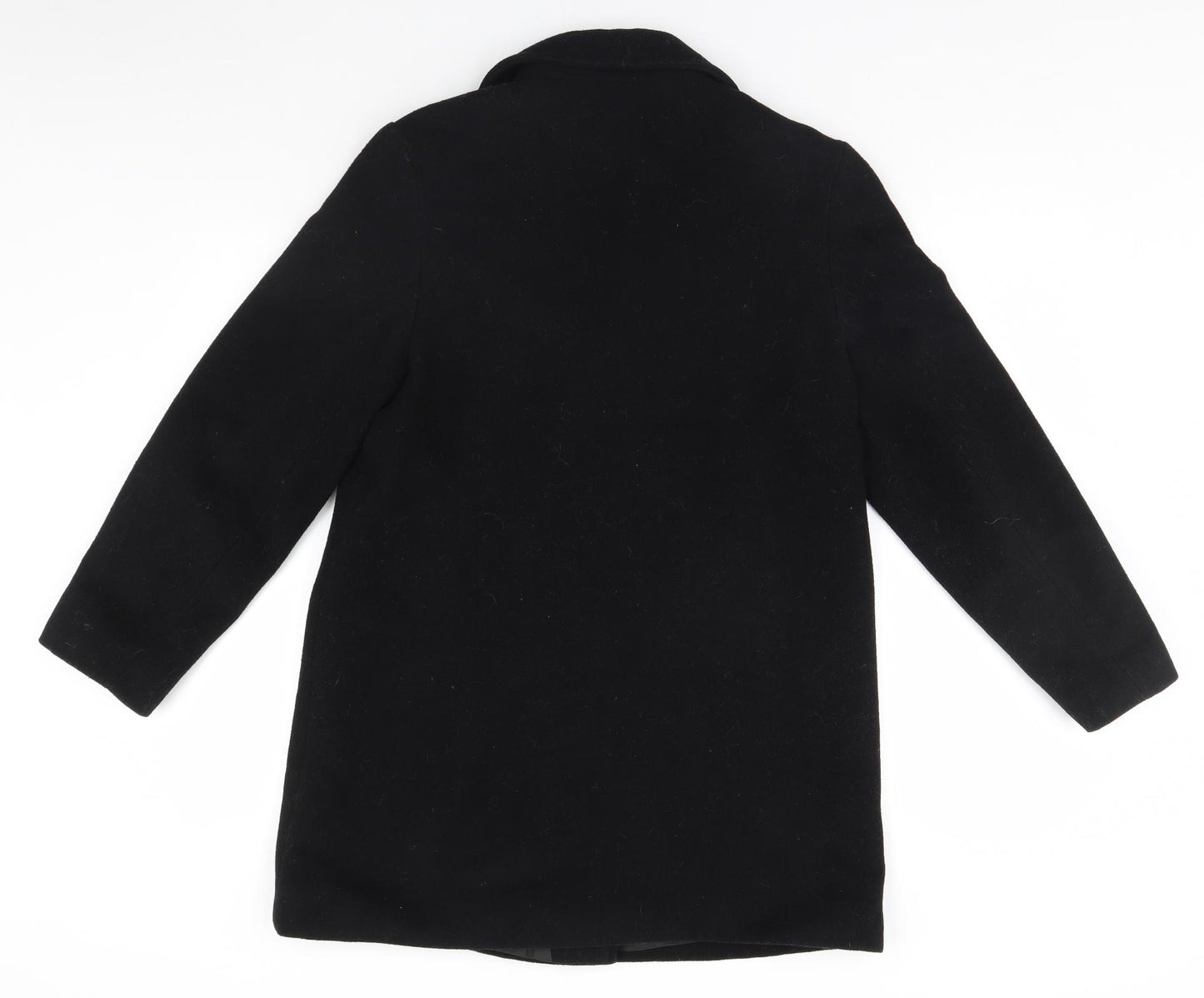 Dorothy Perkins Womens Black   Overcoat Coat Size 12