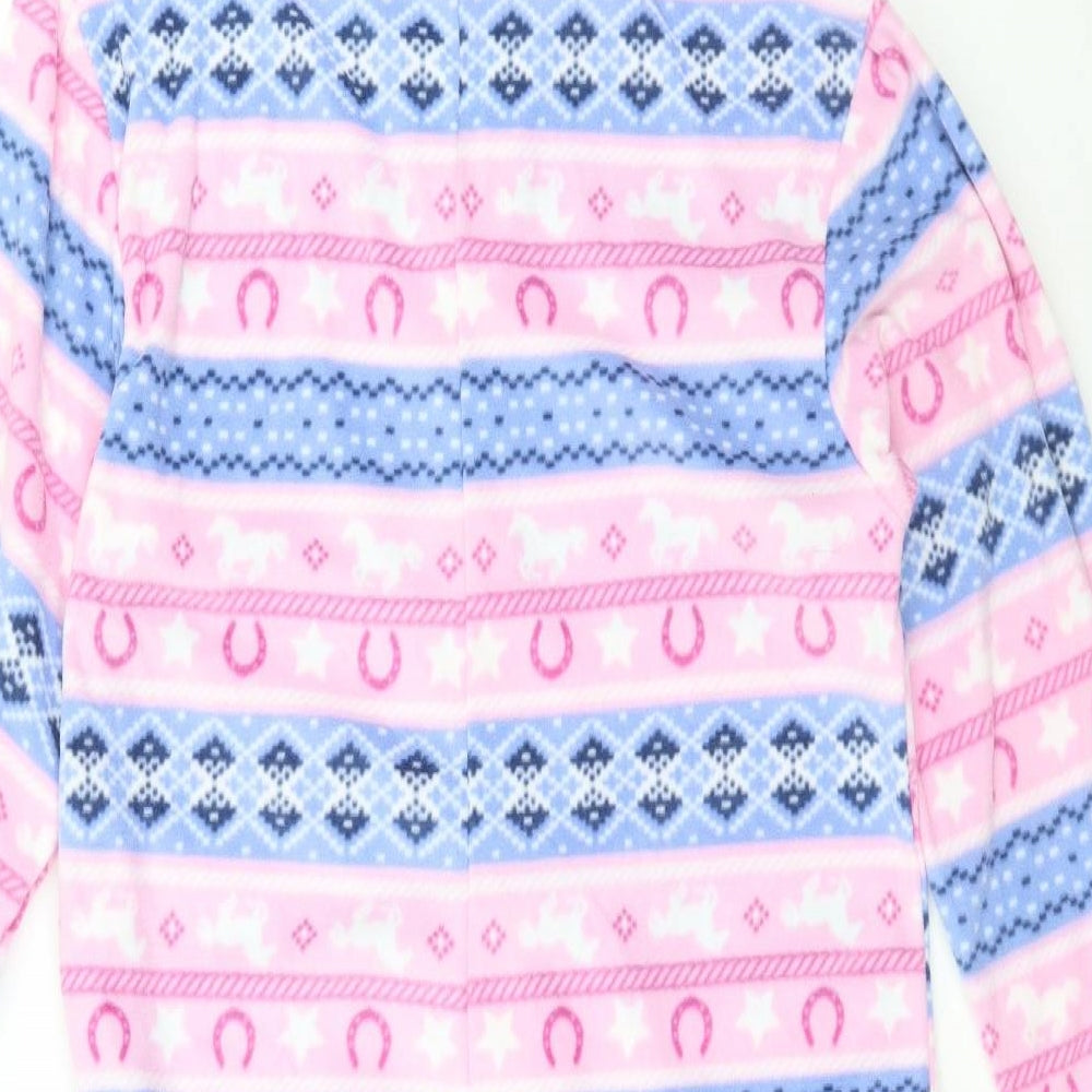 Platinum Womens Pink Geometric   Bodysuit Size 10  - Onesie