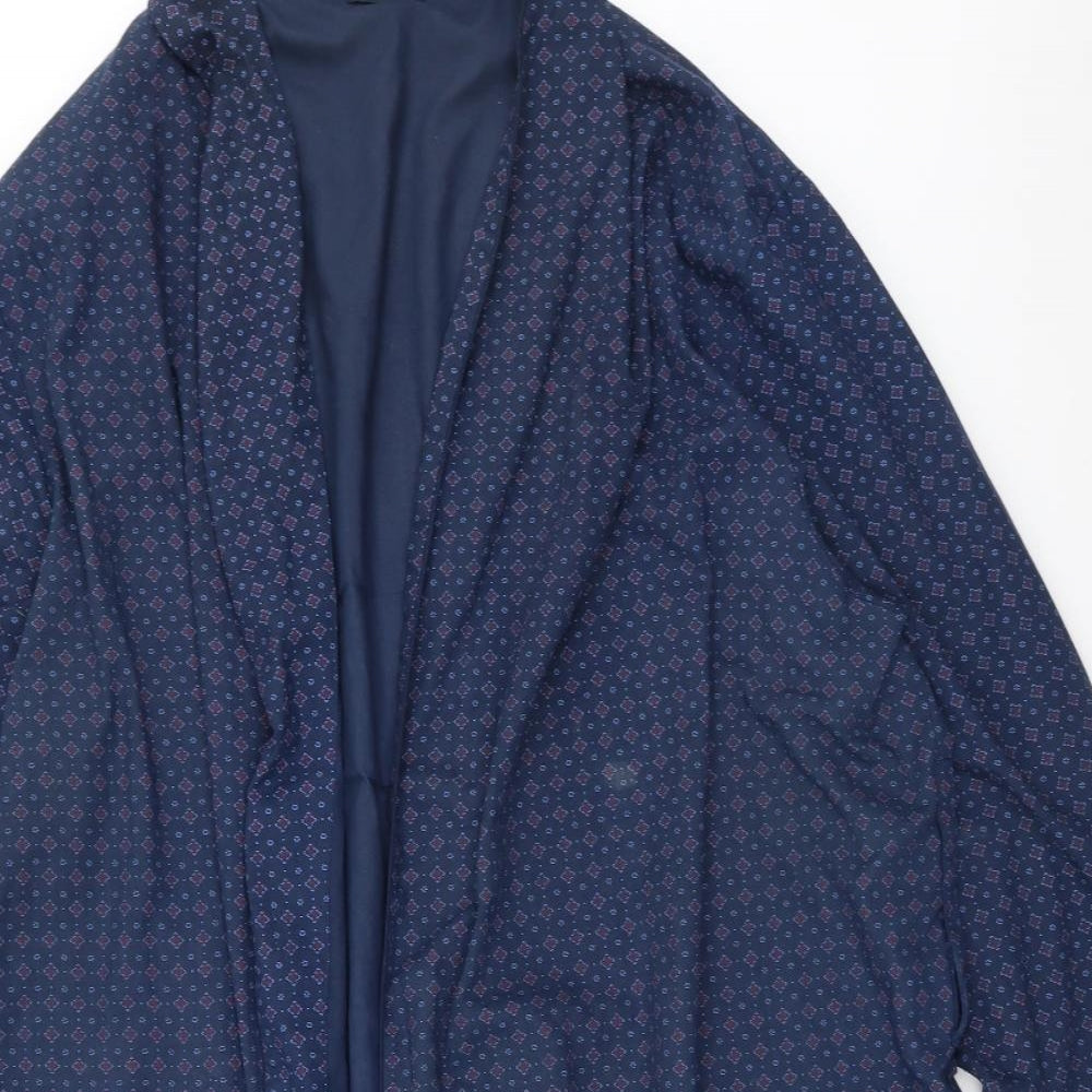 BHS Mens Blue Polka Dot   Gown Size XL