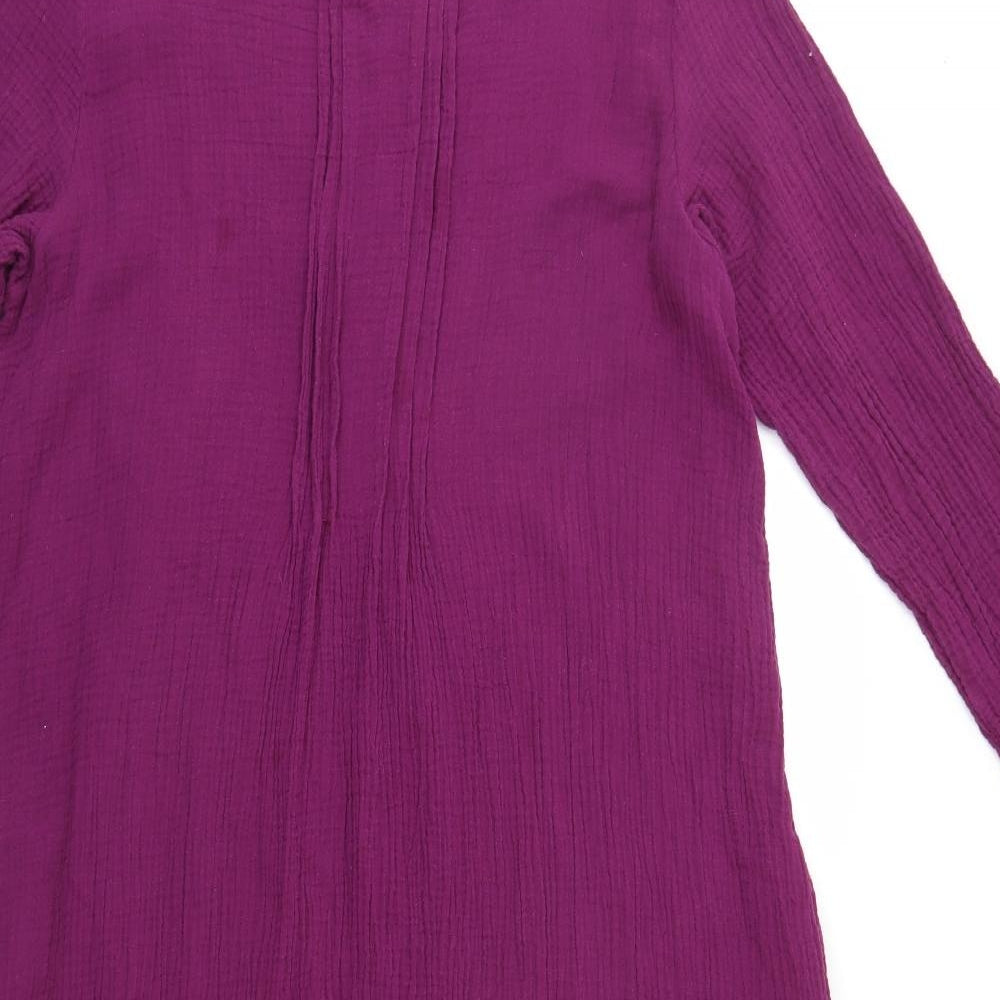 Romacci Womens Purple Solid   Gown Size 3XL