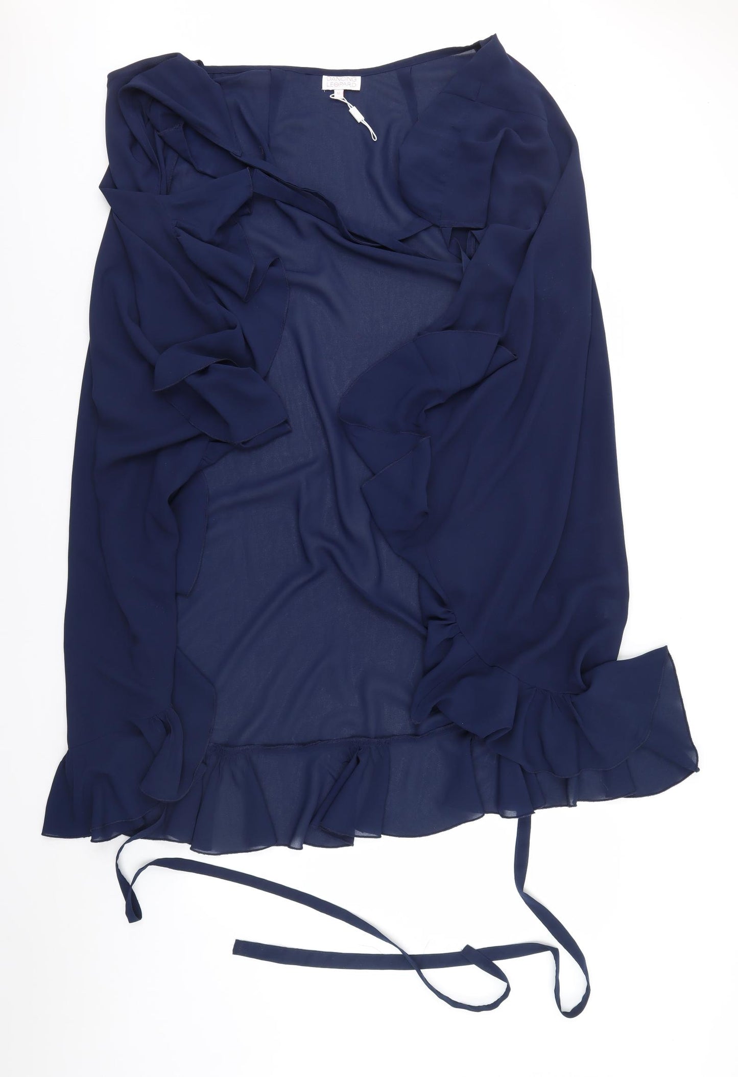 Dancing Leopard Womens Blue   Cardigan Jumper Size 12