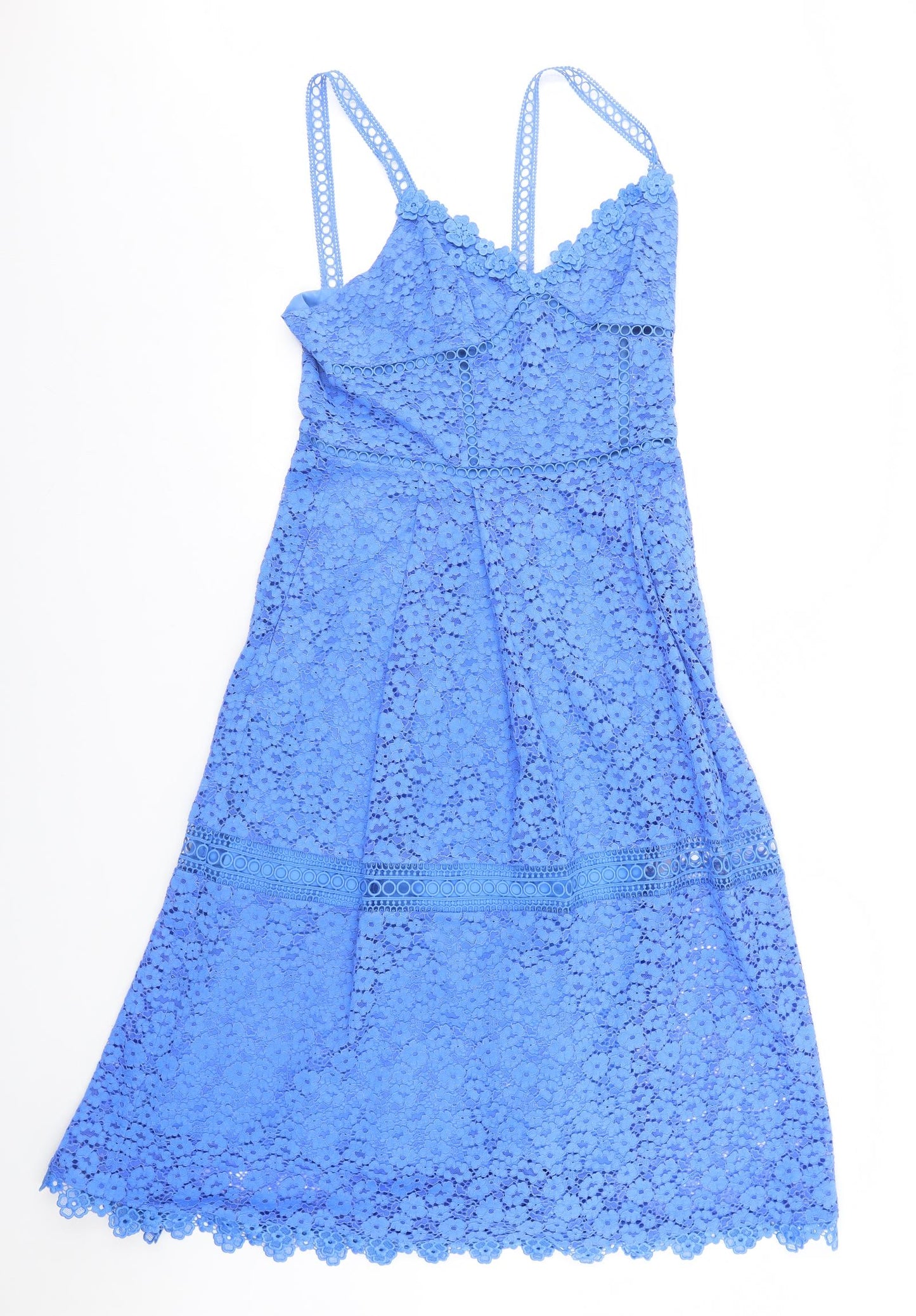 Karen Millen Womens Blue   A-Line  Size 12