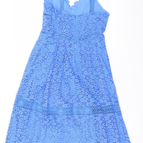 Karen Millen Womens Blue   A-Line  Size 12