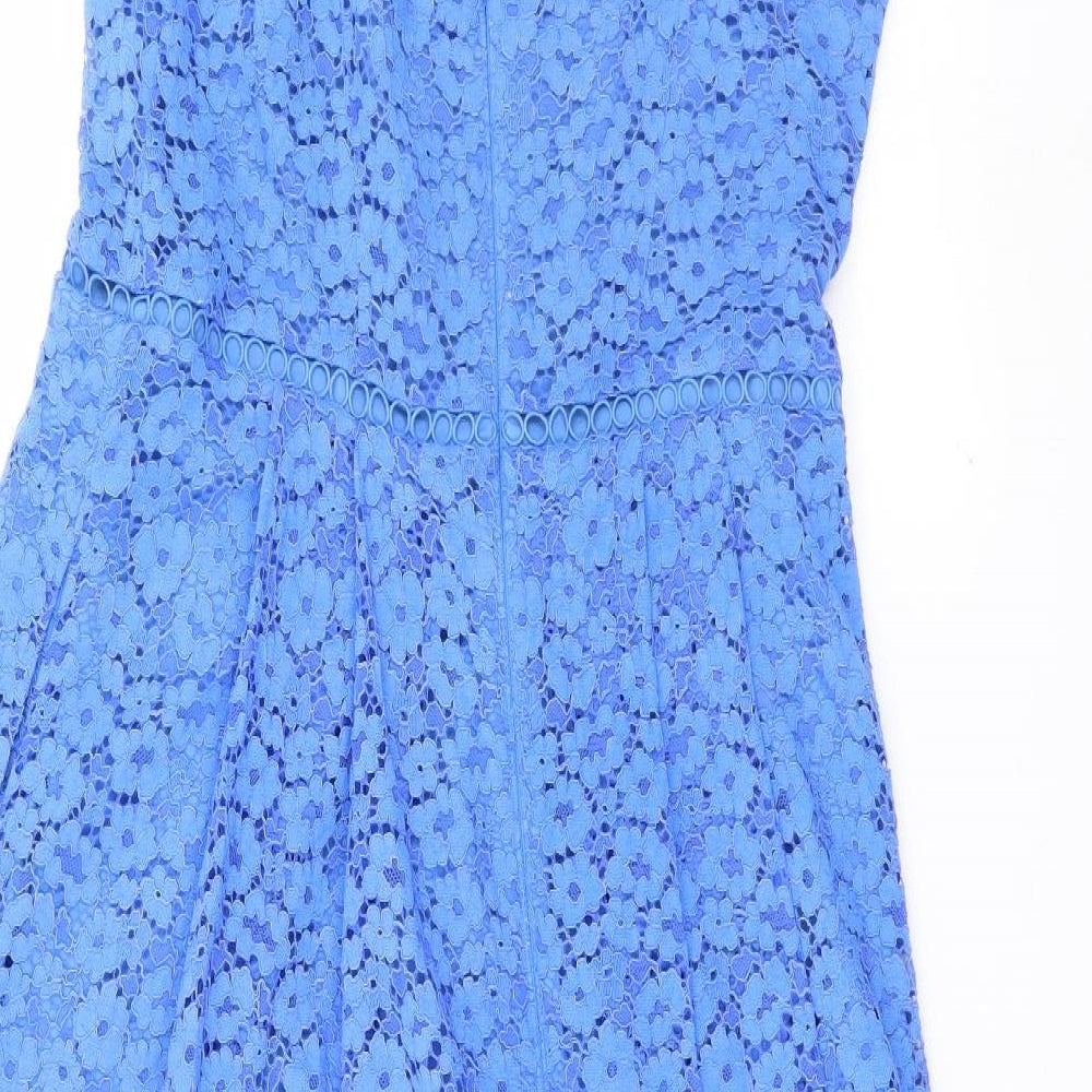 Karen Millen Womens Blue   A-Line  Size 12