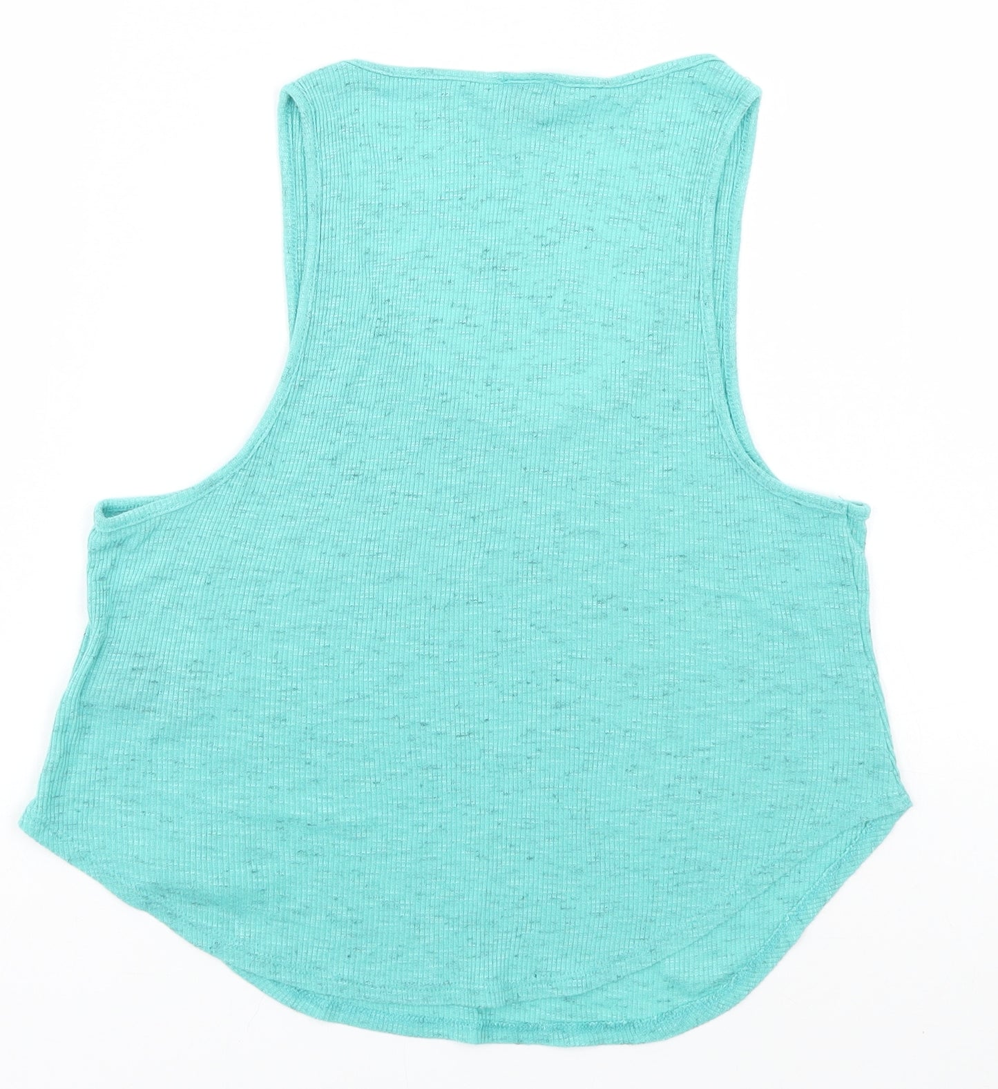 Sparkle & Fade Womens Green   Basic Tank Size S